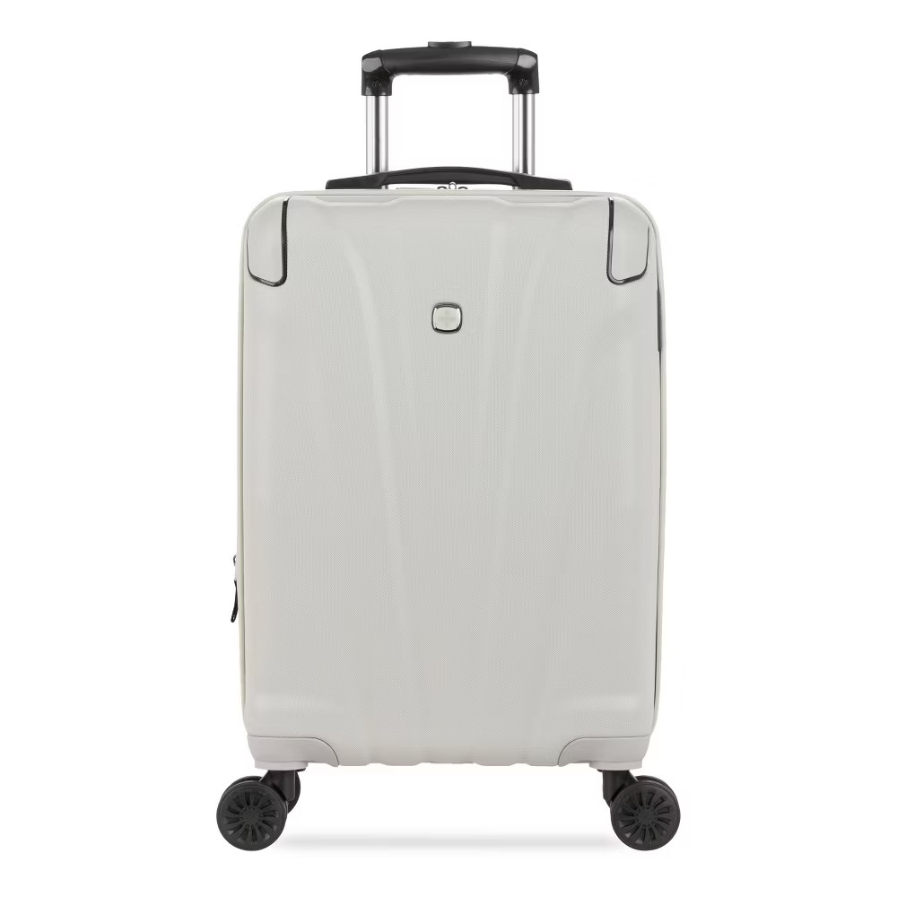 SWISSGEAR Cascade Hardside Carry On Spinner Suitcase – Sustained Gray: