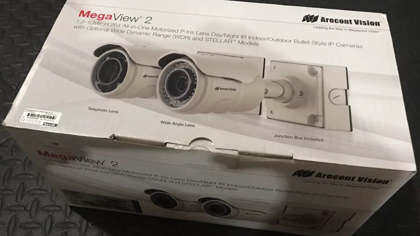 Arecont Vision AV3226PMIR-SA – 3MP MegaView On-Board SD Card Slot / Audio