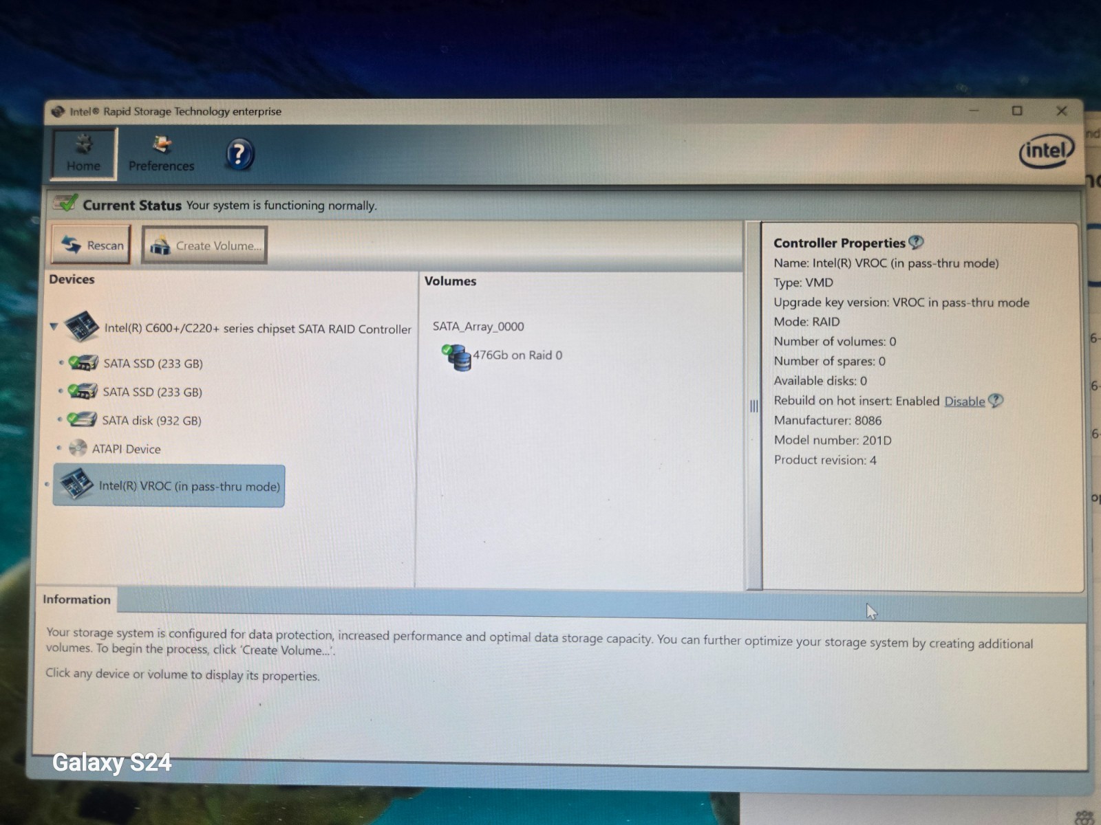 Dell Precision 5820 i9 9th Gen 32Gb Ram SSD RAID Server