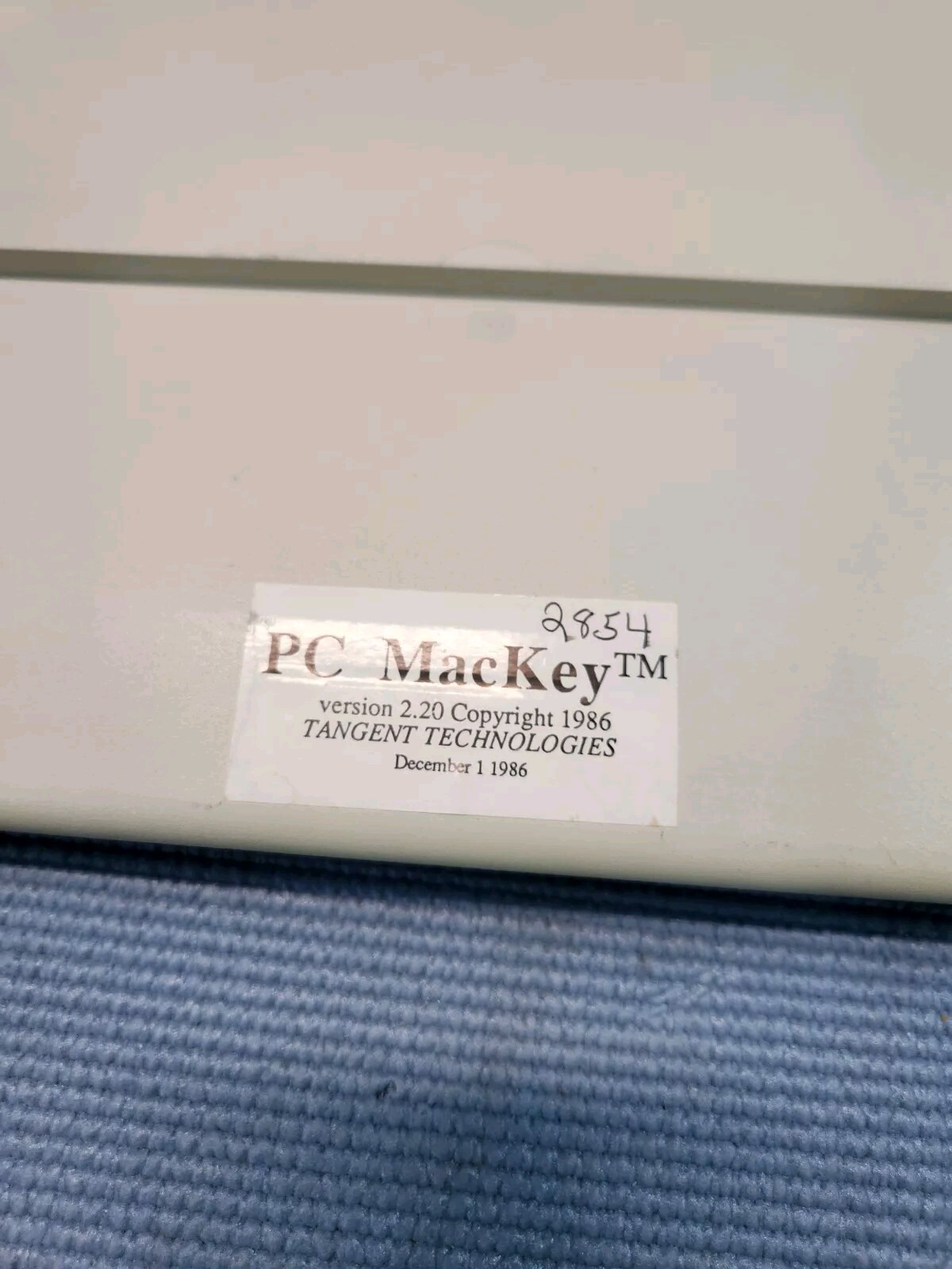 Vintage Tangent Technologies Professional PC MacKey Keyboard for Macintosh Plus