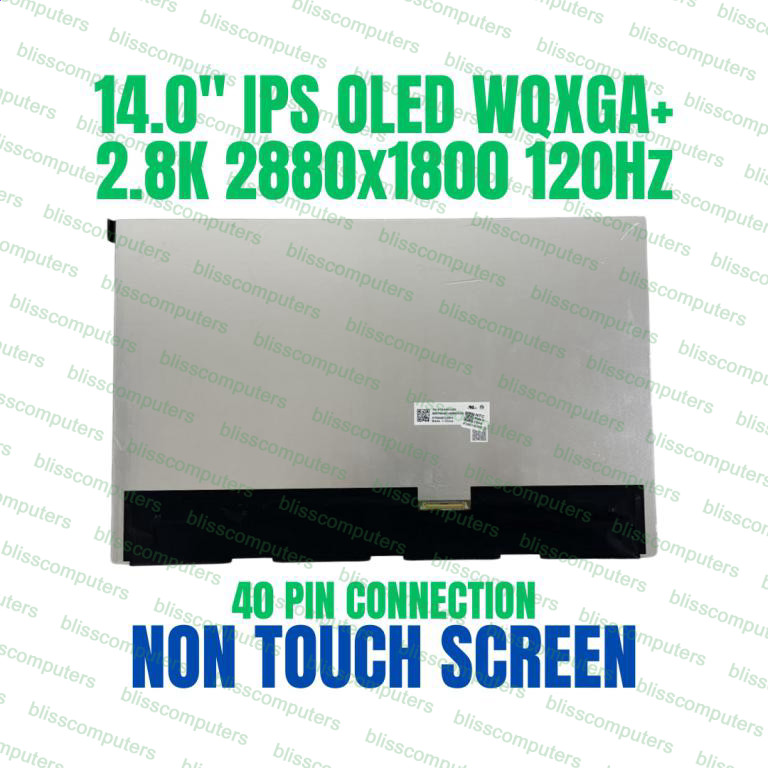 ATNA40CU06-0 14.0″ 120Hz WQXGA+ 2880×1800 OLED LCD Screen Non Touch EDP 40 Pin