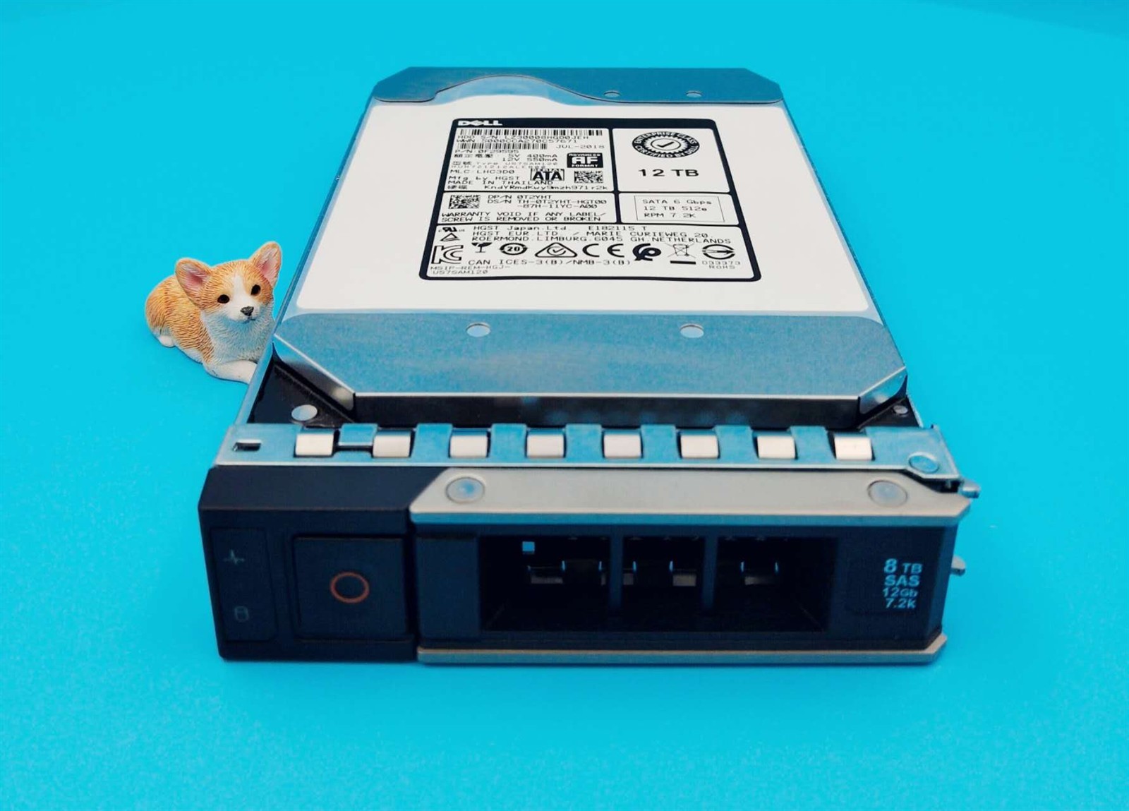 T2YHT HUH721212ALE600 DELL 12TB 7.2K 6G 3.5″ SATA 512E ENTERPRISE HARD DRIVE