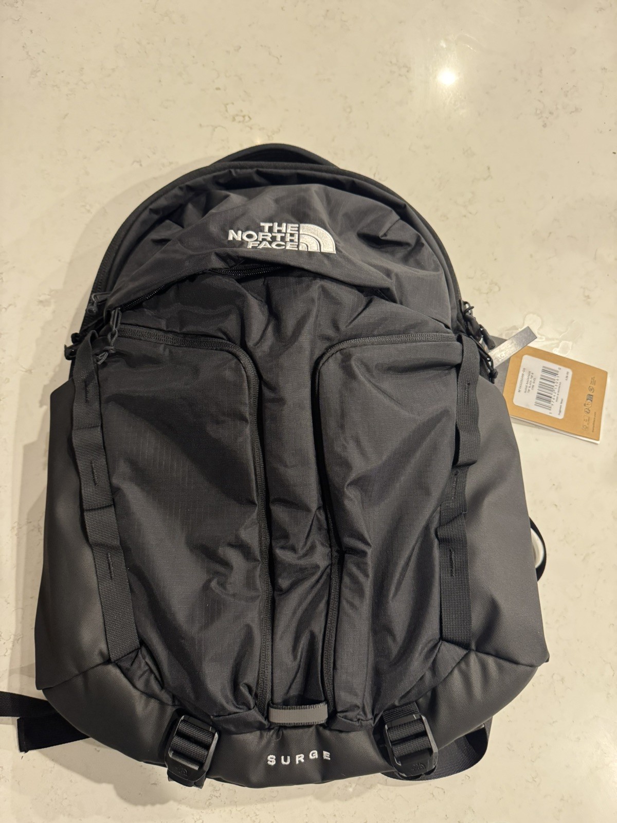 The North Face Surge Commuter Laptop One Size, Tnf Black/Tnf Black-npf
