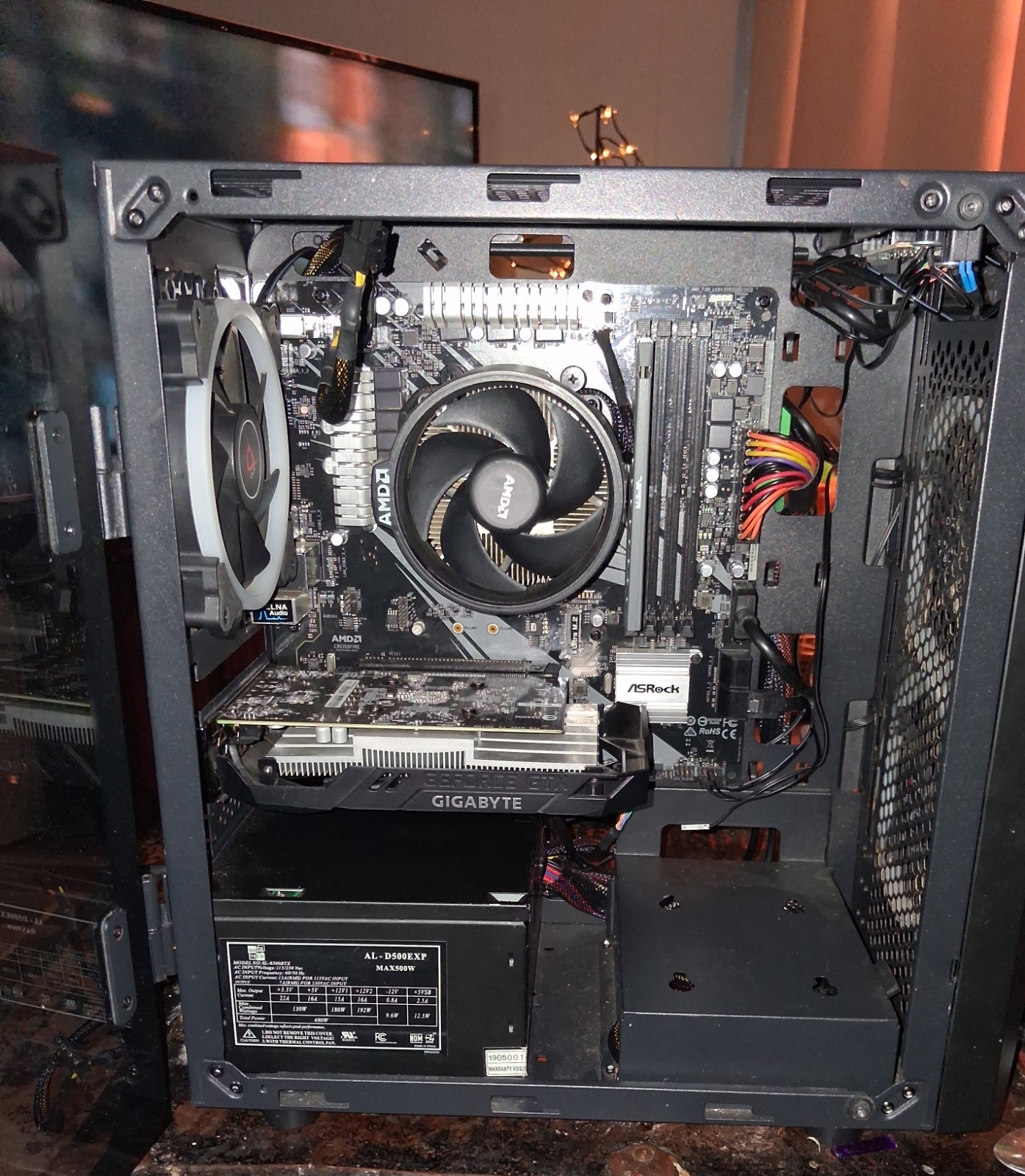 CLX Gaming Desktop Tower PC AMD Ryzen Dedicated Graphics Wi-Fi Black