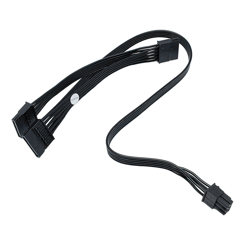 CPU GPU 8pin 6pin To 3port SATA IDE Molex Power Cable for EVGA 500BQ 600BQ 700BQ