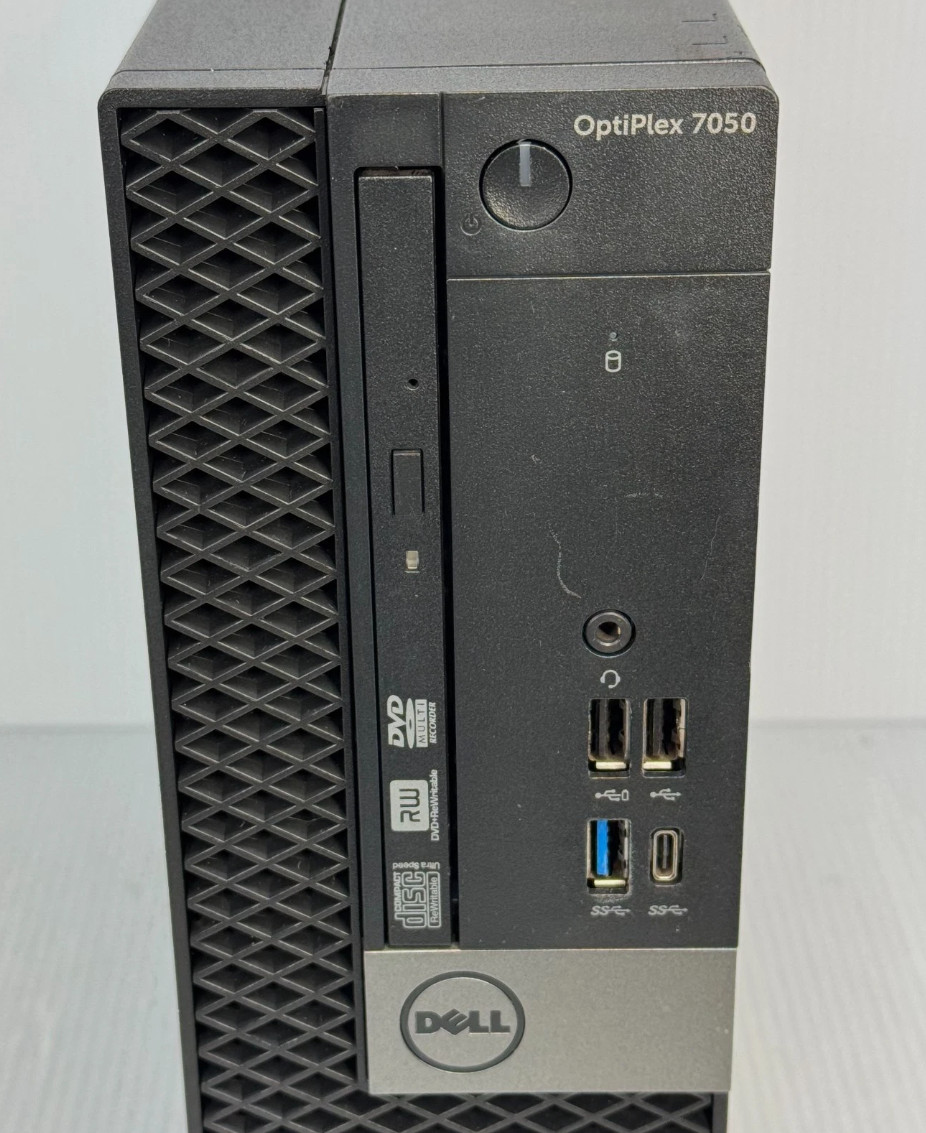 Dell Optiplex 7050 SFF i7-7700 16GB RAM 256GB NVMe SSD Windows 11 Pro Desktop PC