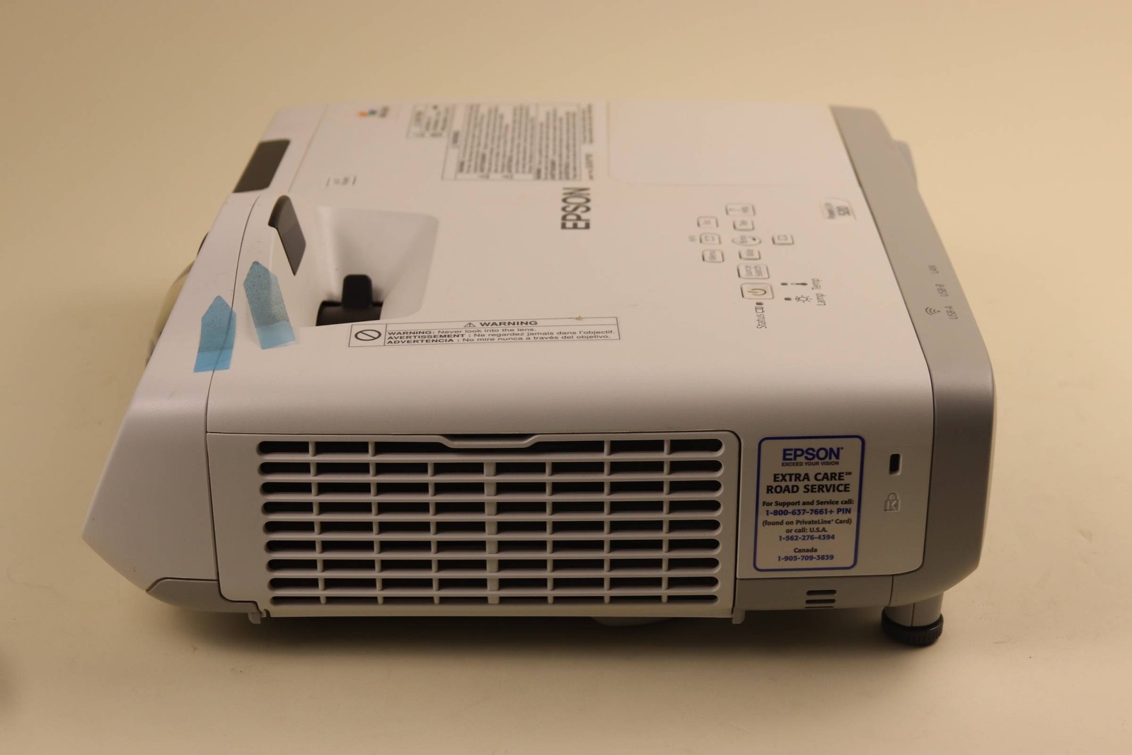 EPSON POWERLITE 520 SHORT-THROW 3LCD PROJECTOR | H674A