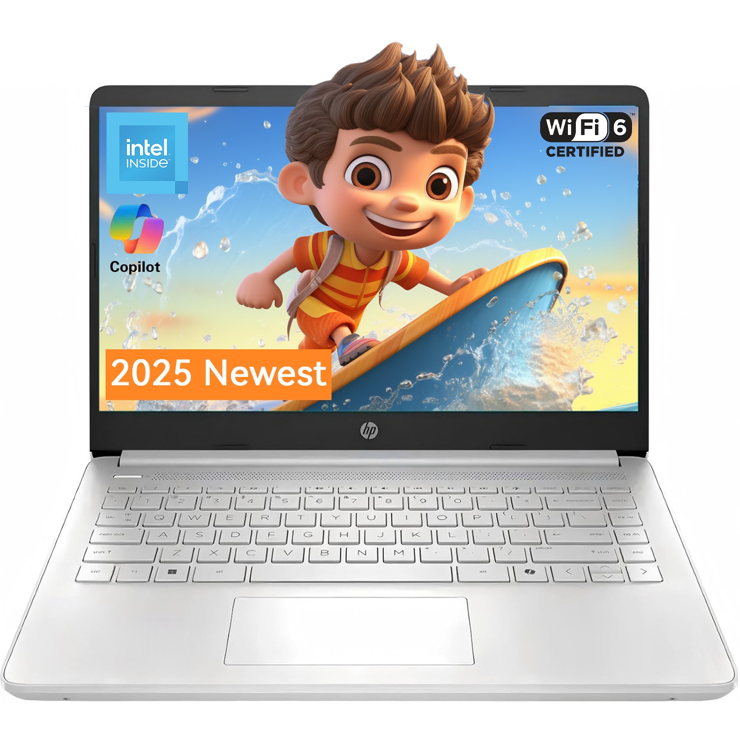 HP Business Laptop 14″ HD Intel N150 Processor UP TO 16GB RAM 128eMMC Notebook