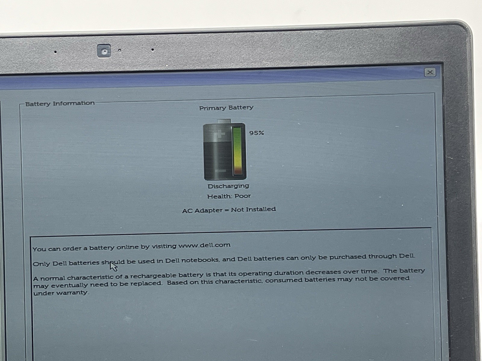 Dell Latitude 5580, i5-6300U CPU, @ 2.40GHz, 8GB RAM, 256GB SSD-No OS/Charger