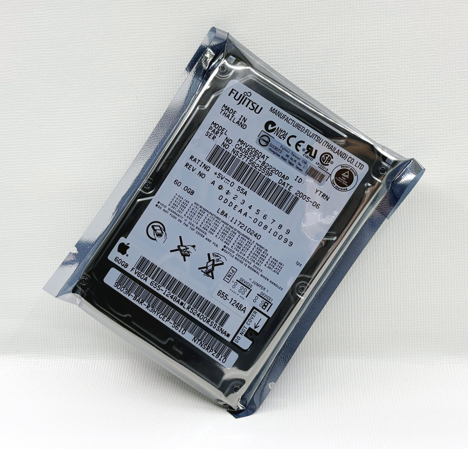 Fujitsu 60GB 5400RPM MHV2060AT IDE 2,5-Zoll Notebook-Festplatte