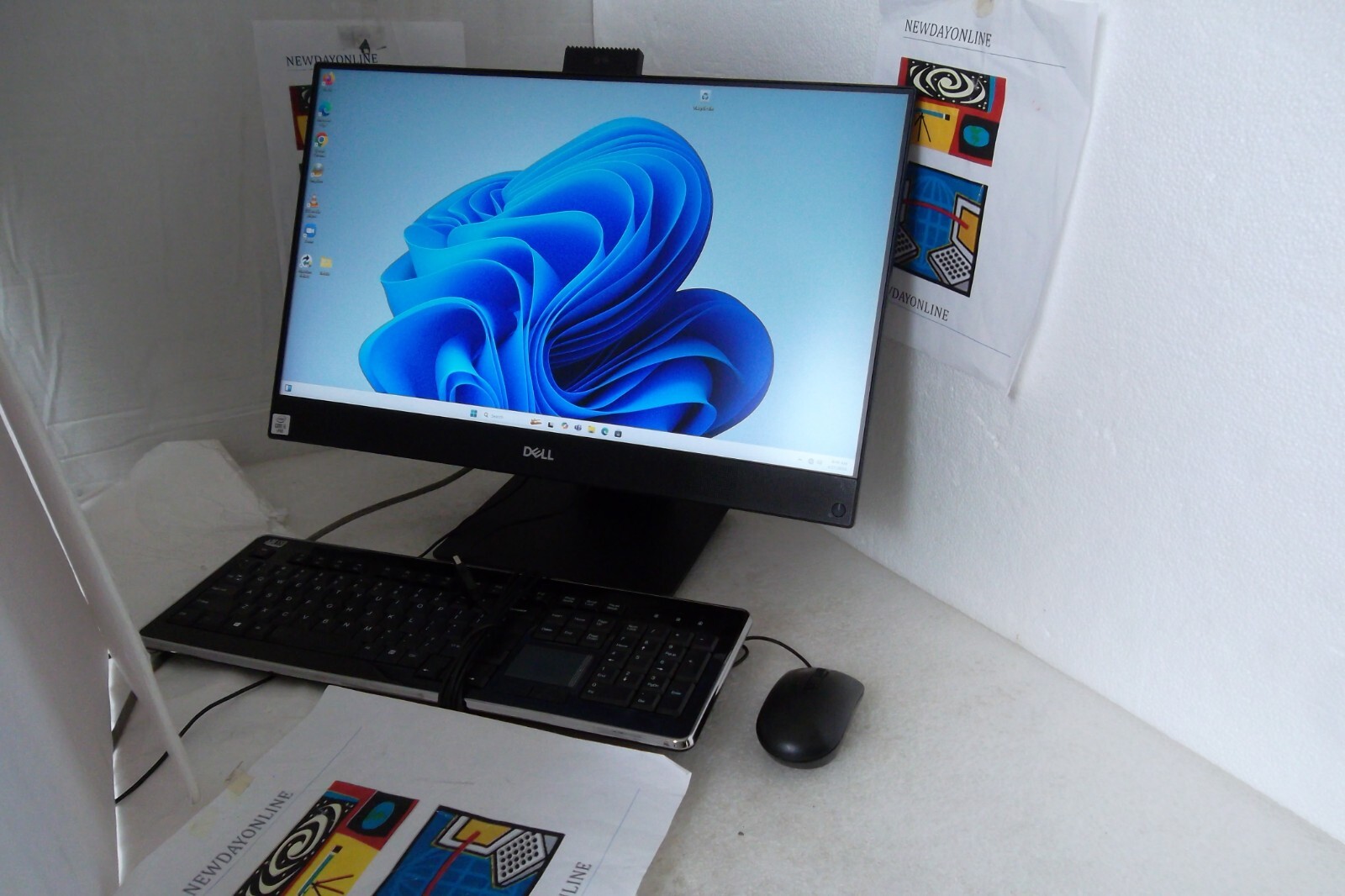 LOT-10 Dell Optiplex 7490 AIO 24″ Intel i5-10505 Webcam 16GB 256GB SSD Wireless