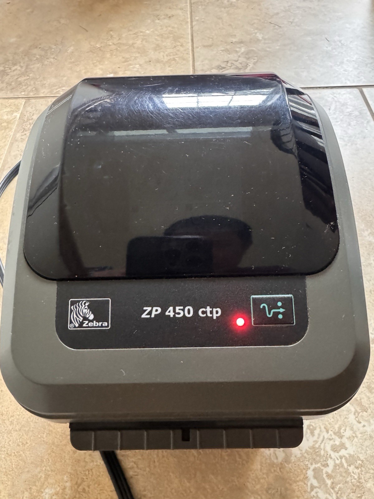 Zebra ZP 450 CTP Thermal Label Printer *** Parts Or Repair. ***
