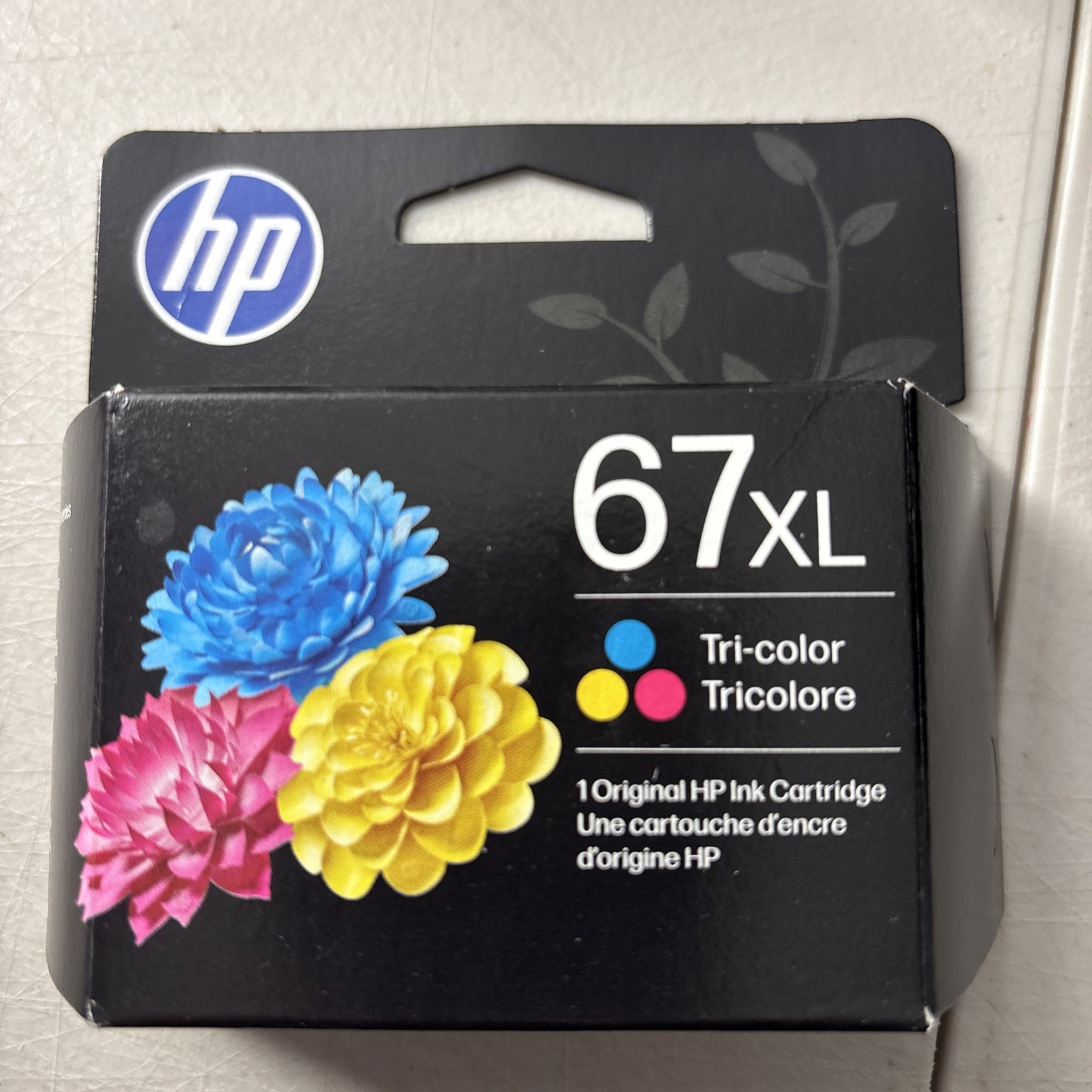 HP 67XL Tri-Color High-Yield Ink Cartridge EXP 04/27