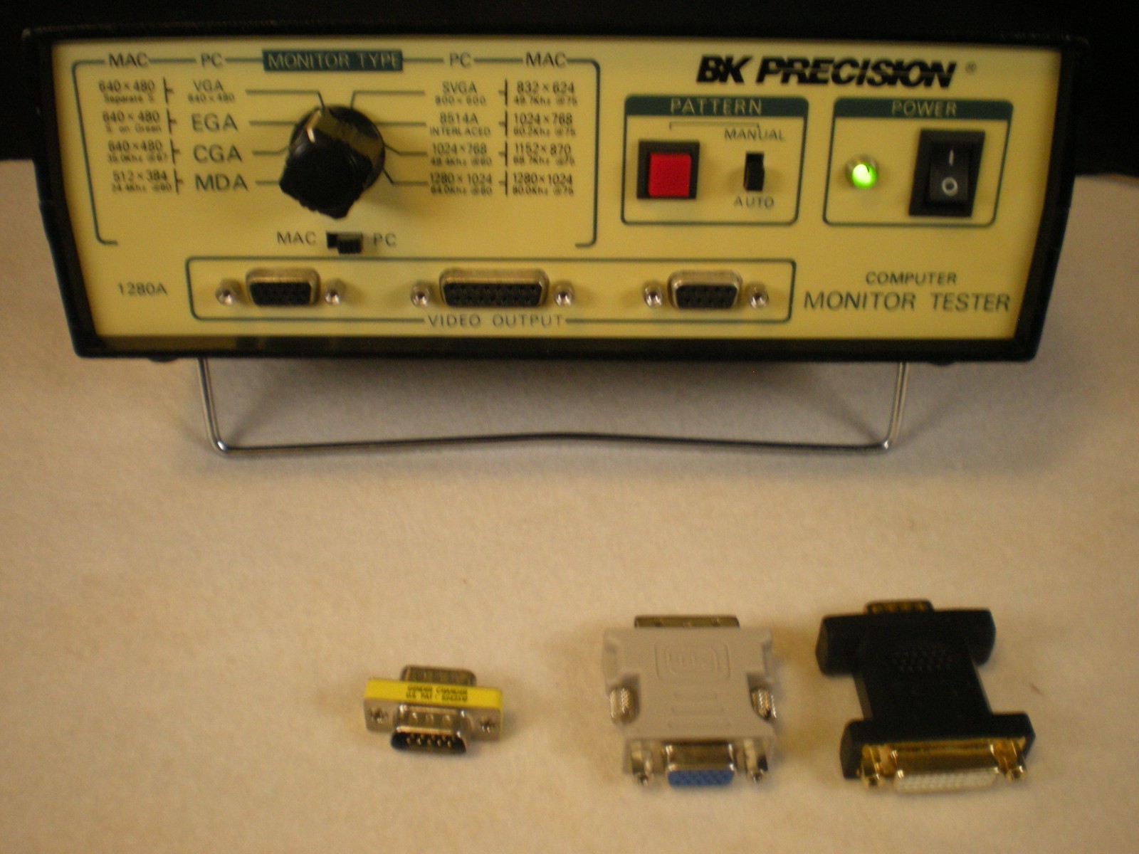 Monitor Tester/Burn In, BK Precision Model 1280A, NOS, (SEE DESCRIPTION/PHOTOS)