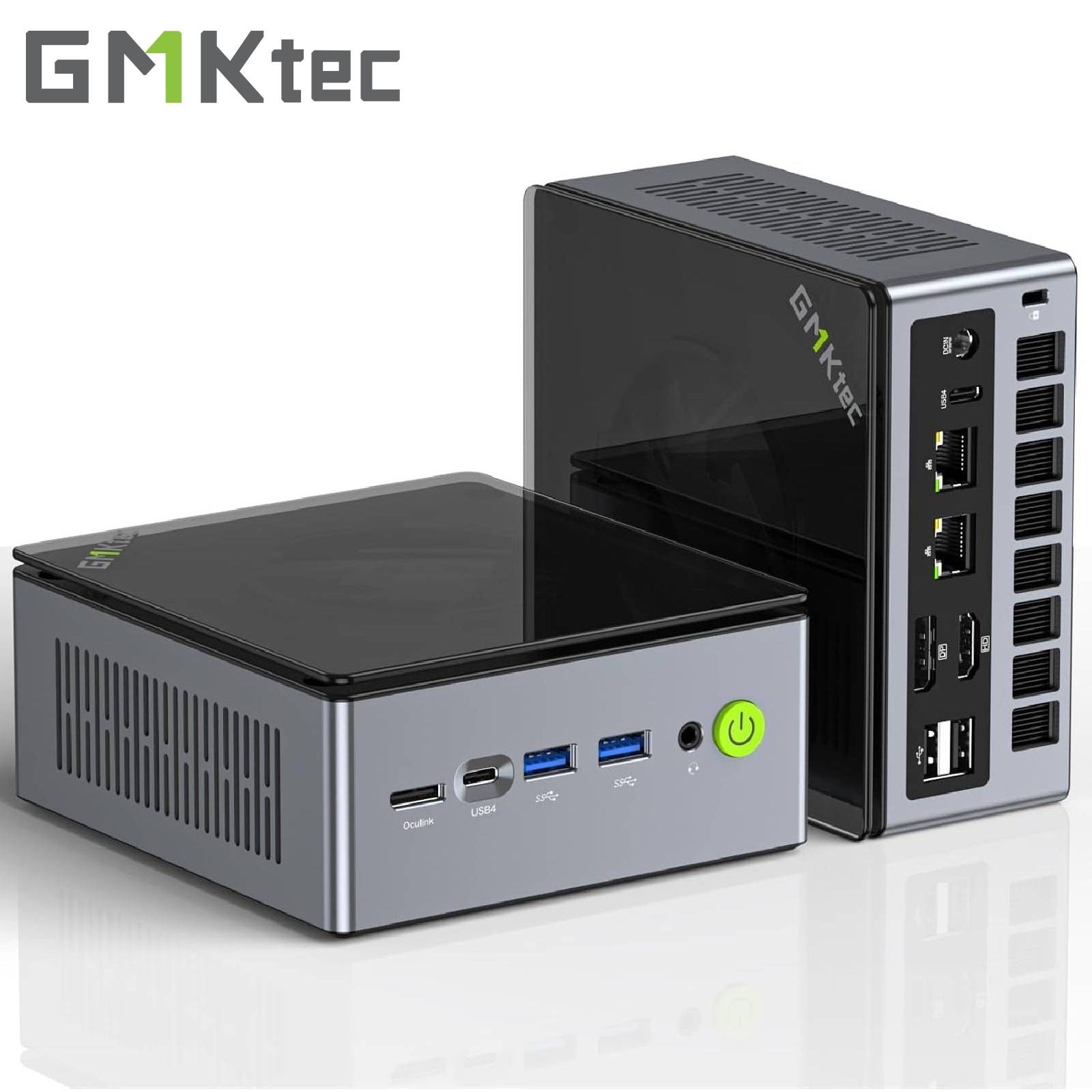 GMKtec Mini Gaming PC AMD Ryzen 7 Pro 6850H 16GB DDR5 1TB SSD Desktop Computer