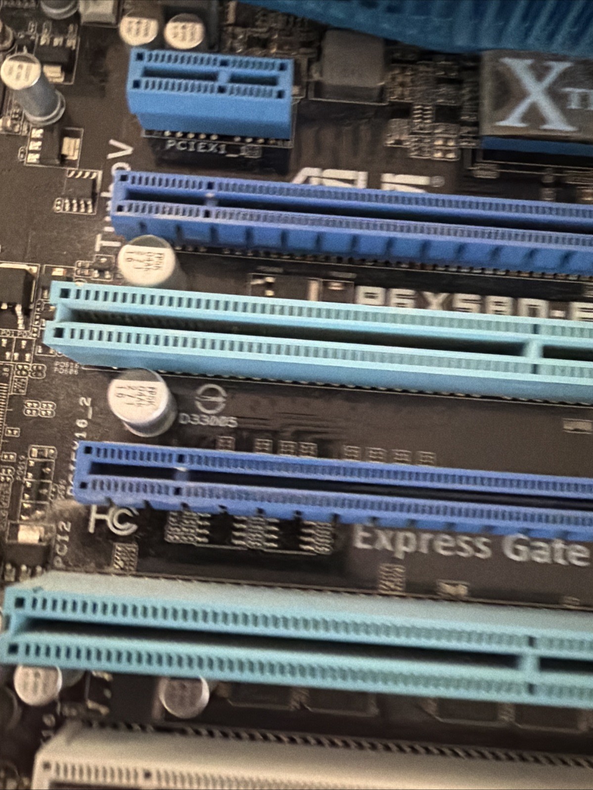 ASUS P6X58-E LGA1366 DDR3 MOTHERBOARD Used