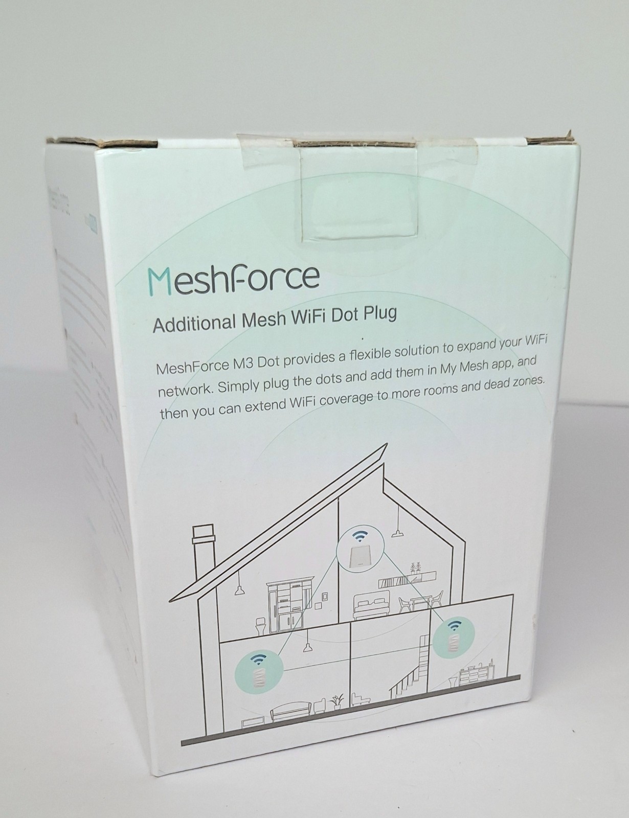 1-Pack MeshForce M3 Dot Wall Plug WiFi Extender