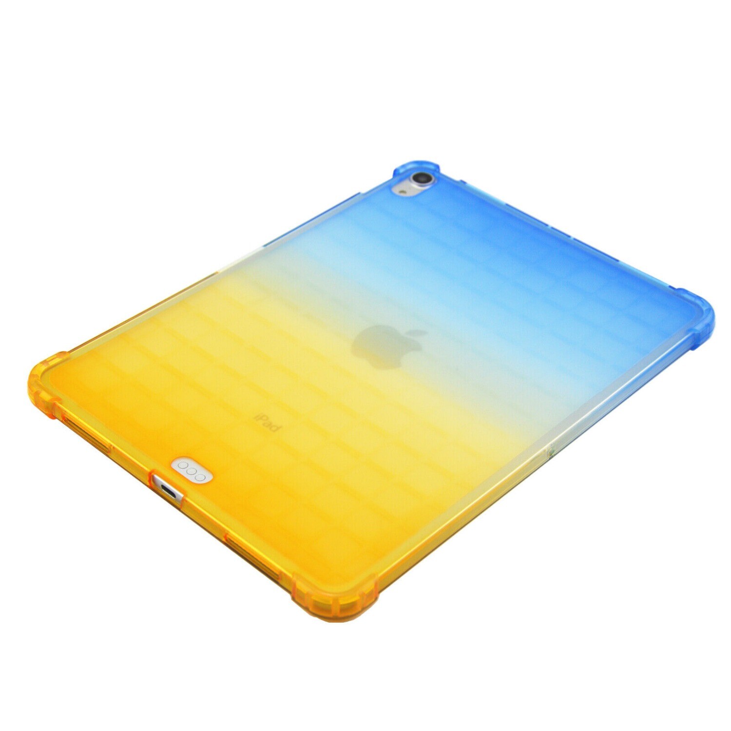 For iPad 9.7”Gen Mini 1 2 3 4 5 Slim Shockproof Gradient Silicone TPU Case Cover