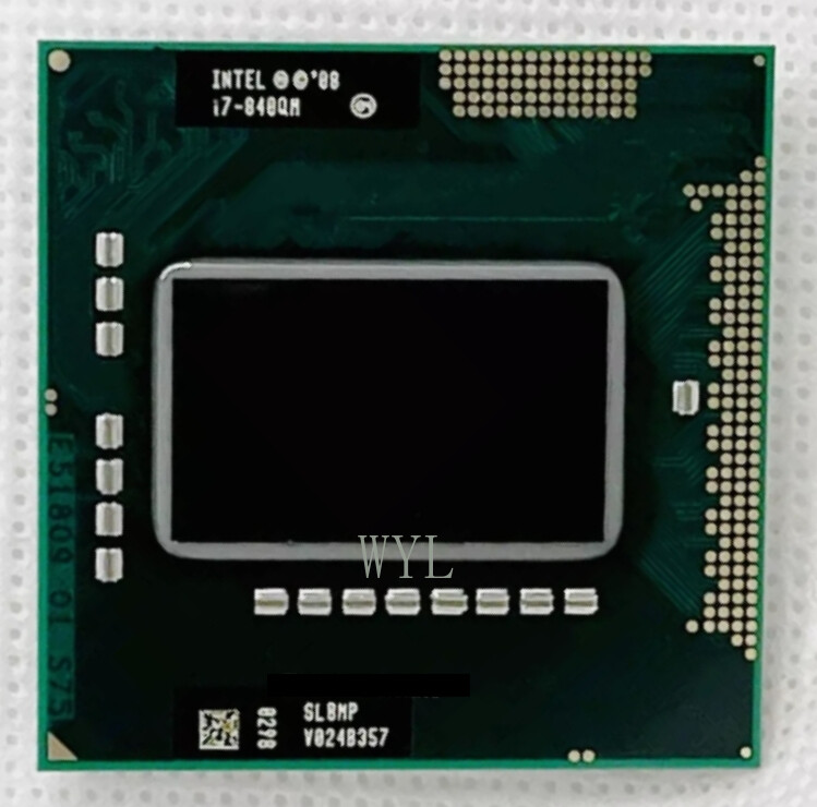 Intel Core i7 840QM CPU 1.86 GHz 8M Quad-Core SLBMP Socket G1 PGA998 Processor