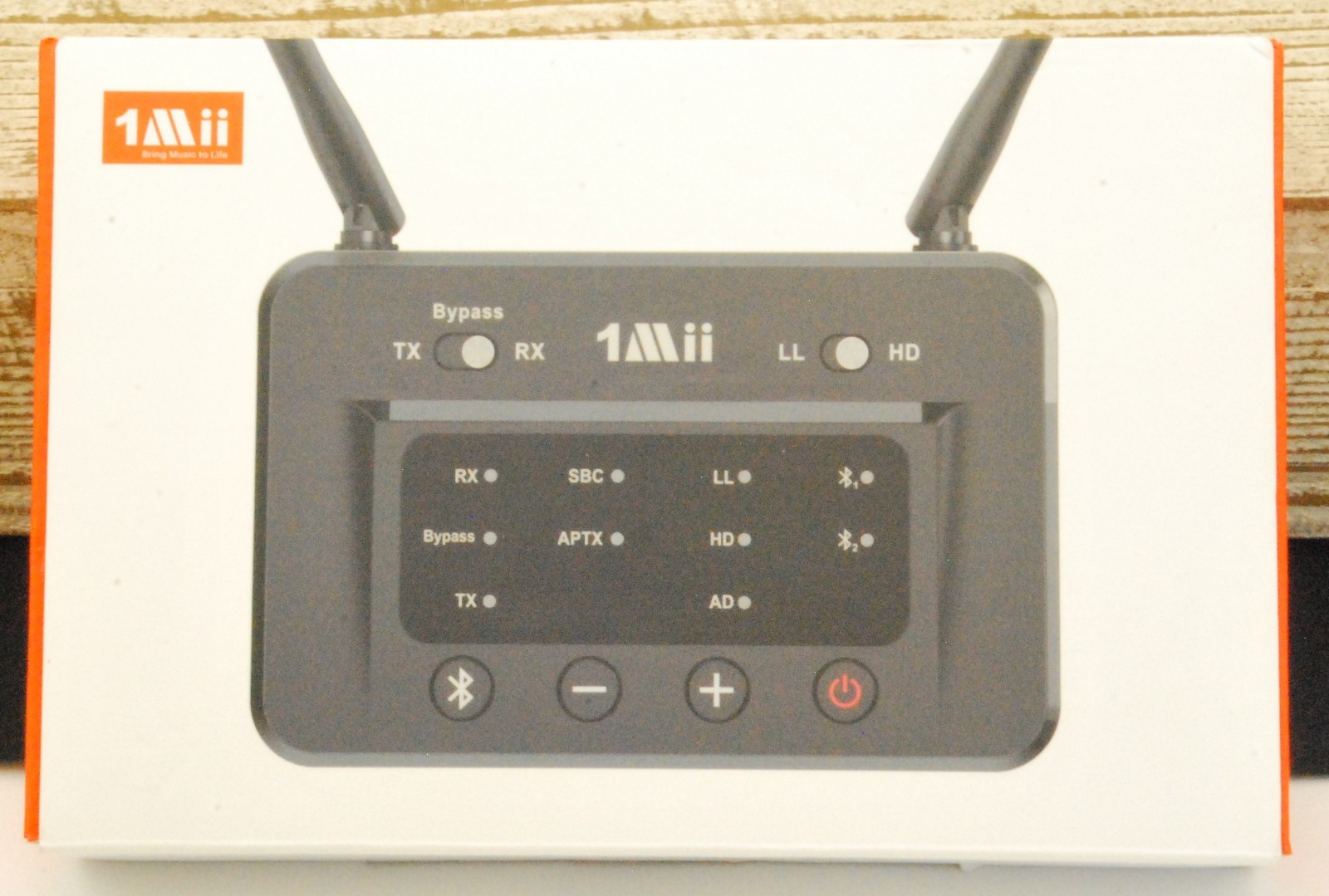 1Mii B03 Bluetooth v5.0 Adapter – Black