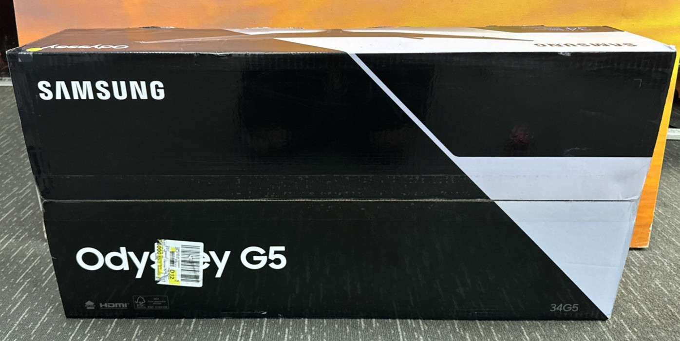 New Samsung 34″ C34G55TWDN UWQHD VA Curved Gaming Monitor