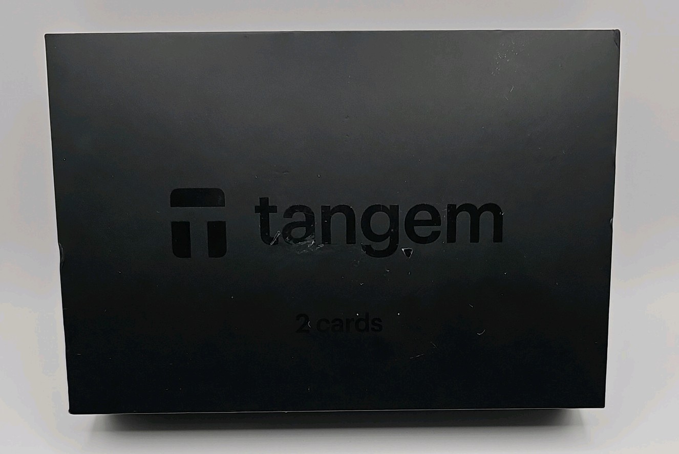 TANGEM Wallet 2 Card Secure Crypto Wallet Trusted Cold Storage