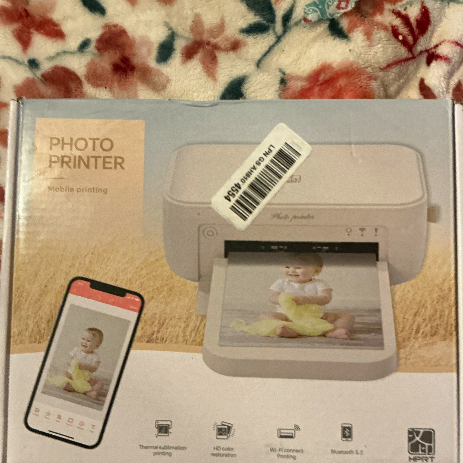HPRT CP4100 Mobile Thermal Color Photo Printer Wi-Fi Bluetooth 2×3 300 DPI