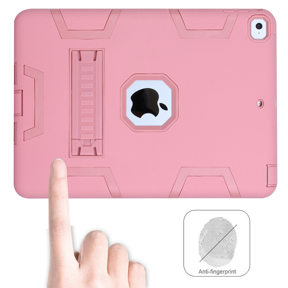 For iPad Air 2/1st Gen 9.7″ Case Hybrid Rugged Shockproof Heavy Duty Stand Cover
