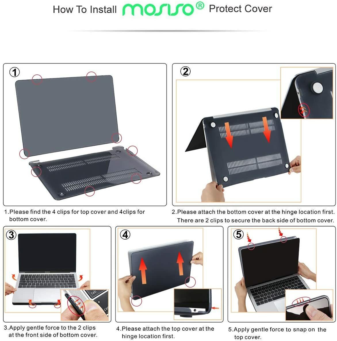 Hard Shell Cover For MacBook Air 13 inch Case 2020 2019 2018 A2337 A2179 A1932