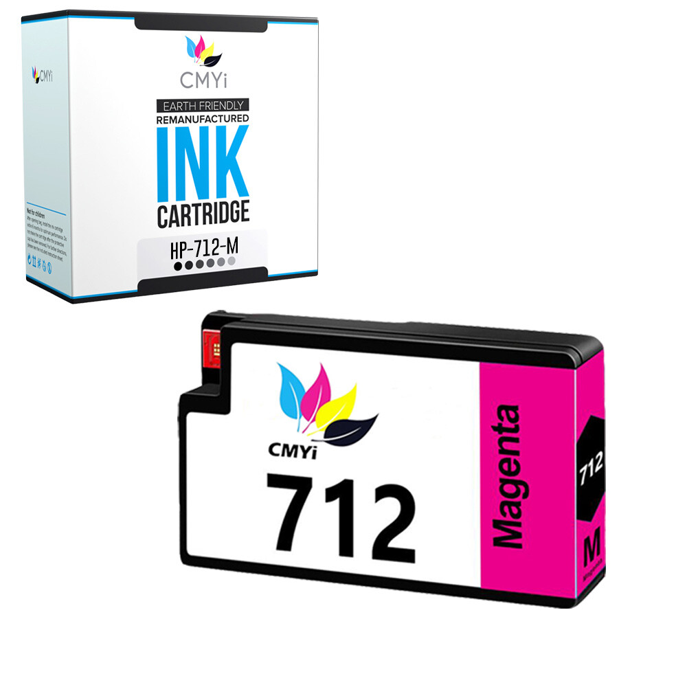 Compatible HP 712 Magenta Ink Cartridge for DesignJet T210, T230, T250, T630