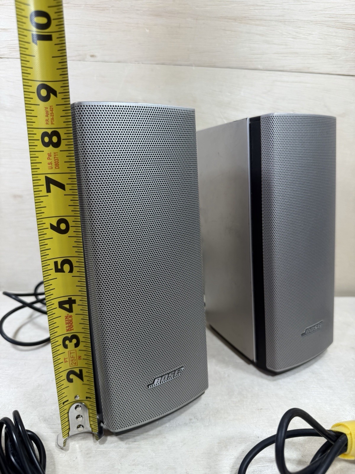 Bose Companion 20 Multimedia Computer Speaker System Silver, Wires, Pod – Tested