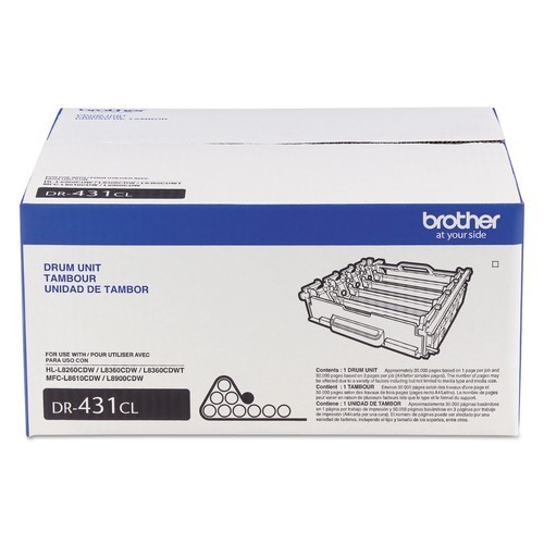 Brother DR431CL Genuine Drum Unit (30,000 Pages)
