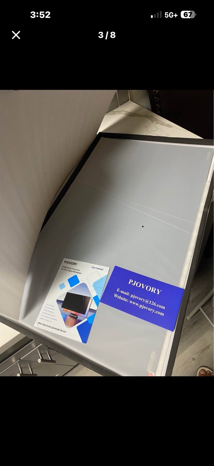 32” Privacy Screen Filter (Anti-Spy) – Magnetic, Blue Light Protection