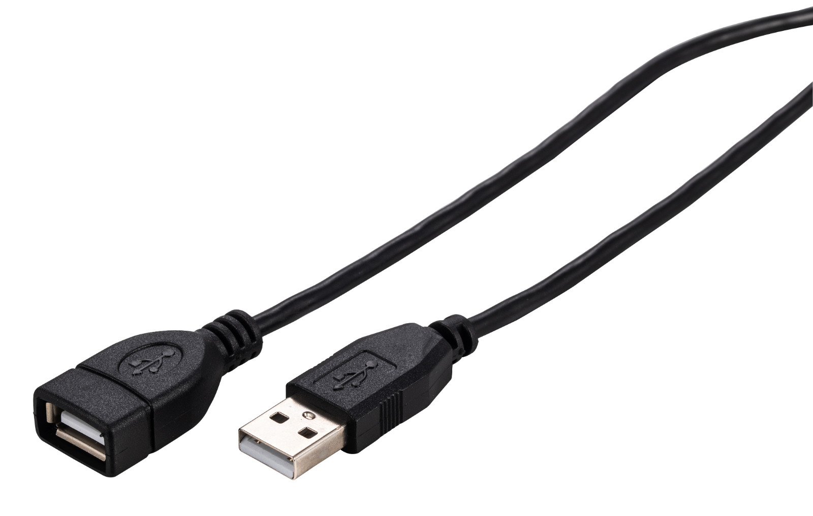 USB 2.0 Extension Cable Black AM to AF Super Speed EXT Cord 3-15ft Multi-Pk LOT
