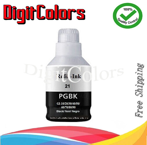 DC GI-21 Black ink refill bottle For use Canon Pixma Megatank G1220 G2260 G3260
