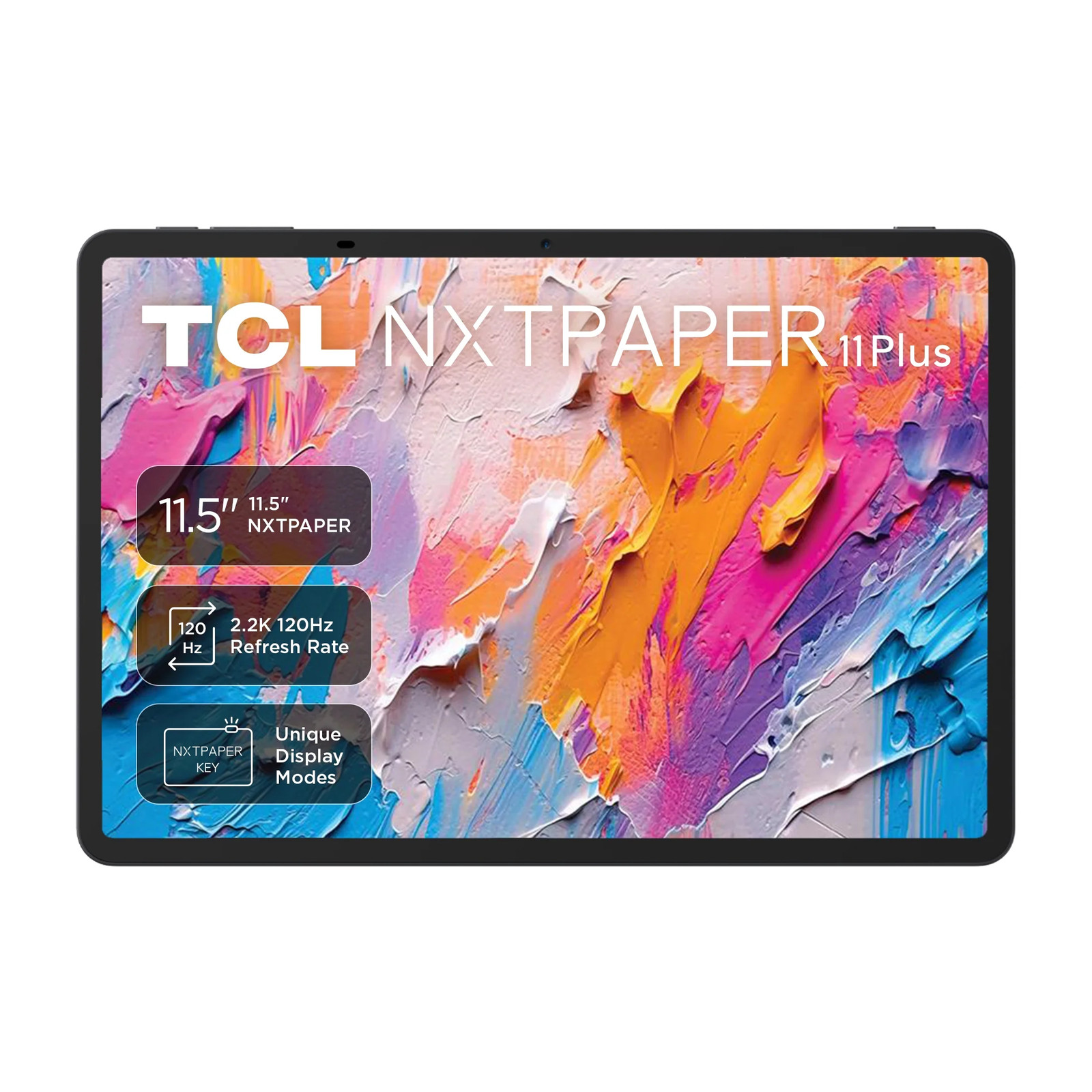 TCL NXTPAPER 11 Plus Tablet 11″ Screen Android 15 256GB Dual Camera Black