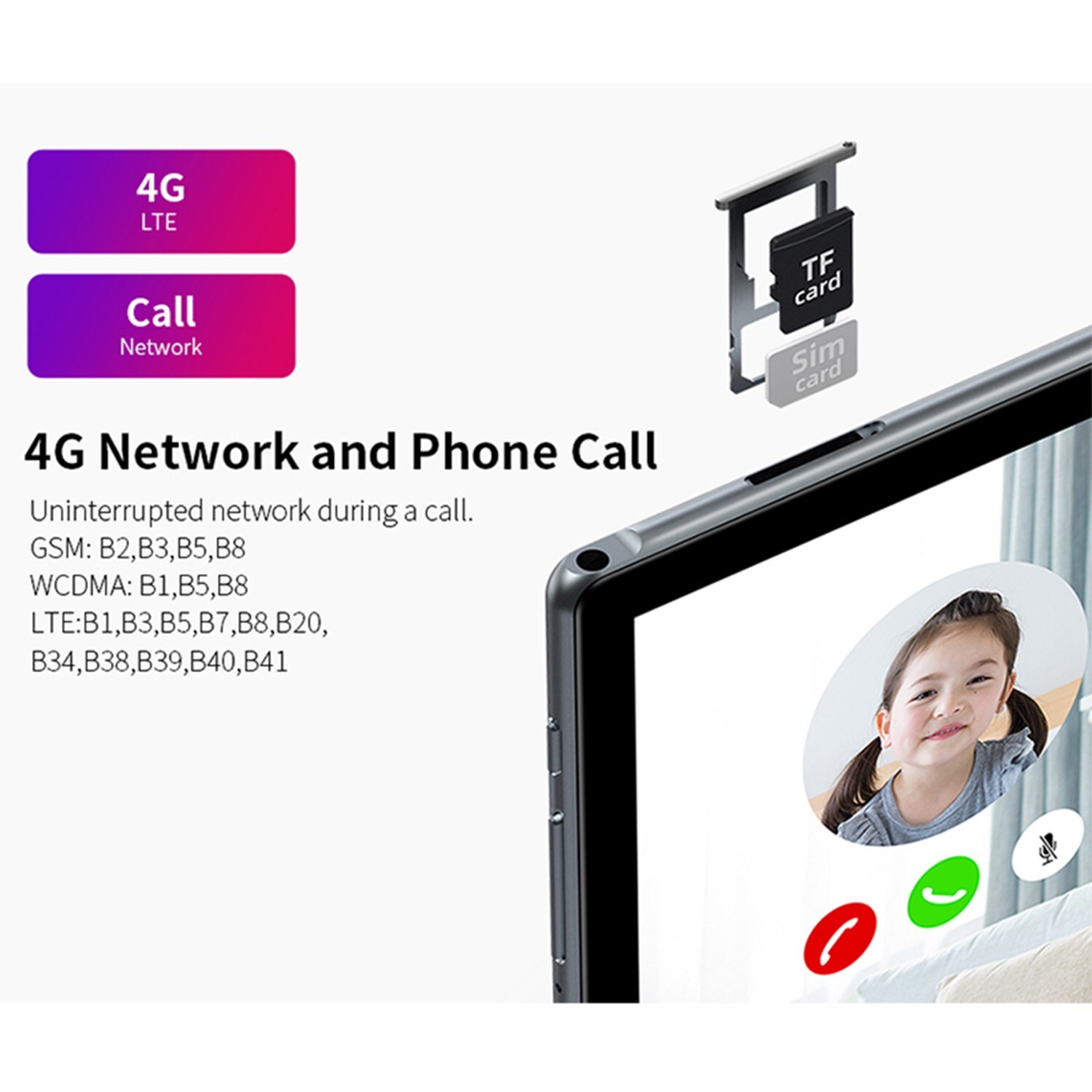 4G 11 inch Phone Call Android 11 Tablets 10-Core 1920×1200 IPS 8GB RAM 256G ROM