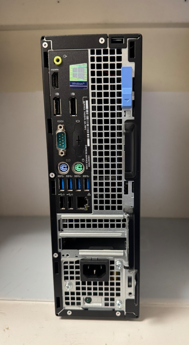 Dell OptiPlex 7050 SFF Intel i7-7700 3.60GHz 16GB RAM 256GB SSD NVMe WIN 11 PRO