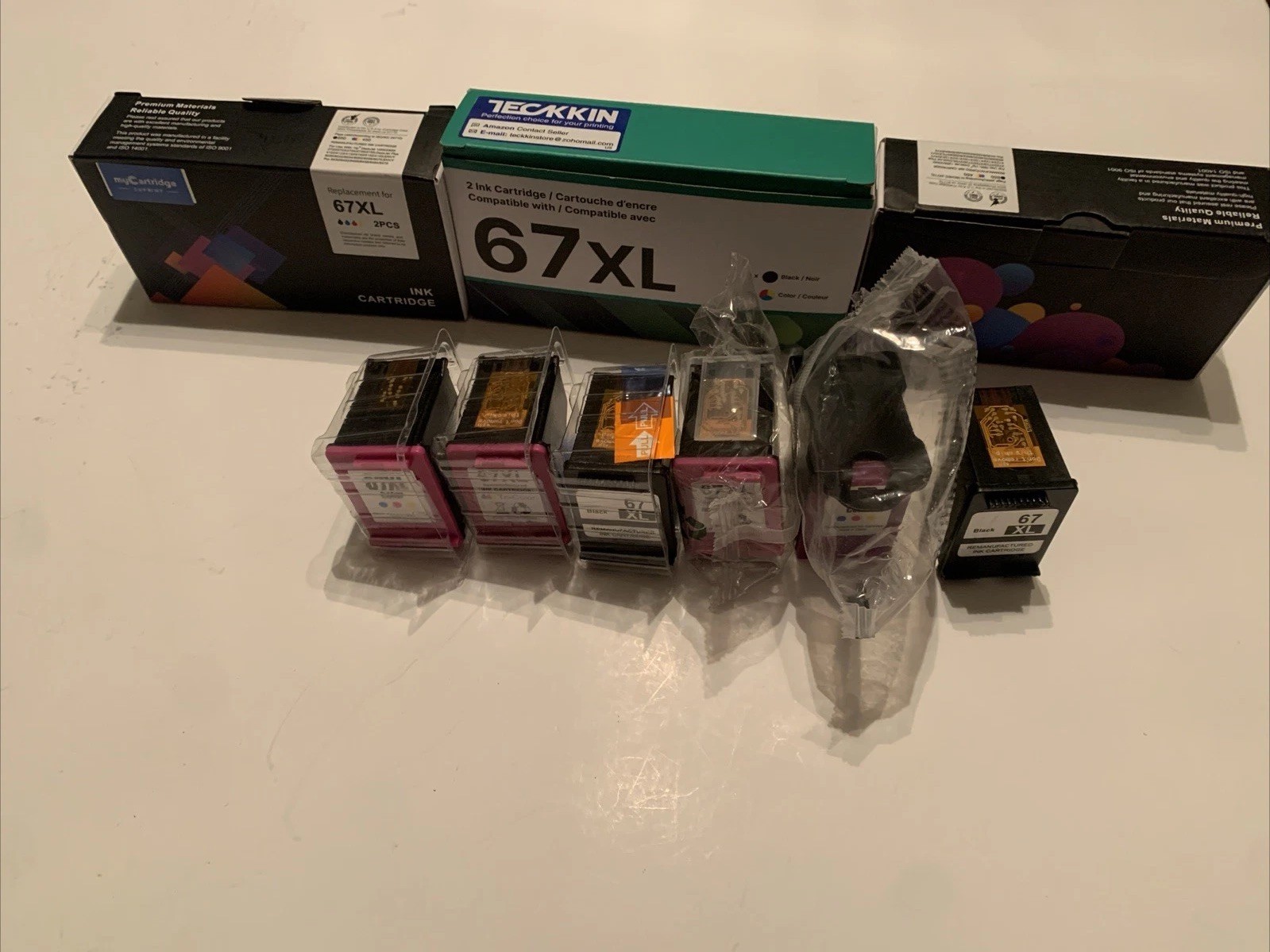 HP 67XL (3YM58AN) Color High Yield Ink Cartridge6 J