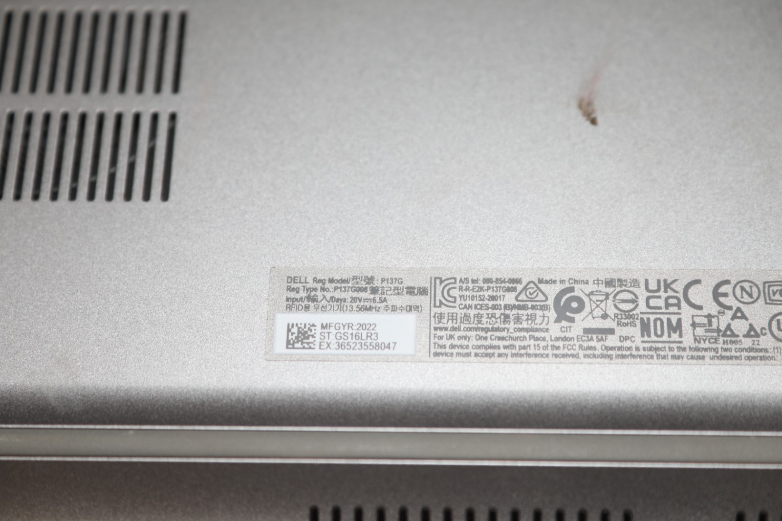 Dell Precision 3470 12th Gen Intel(R) Core(TM) i7-1260P-16GB RAM-51GB NVMe-