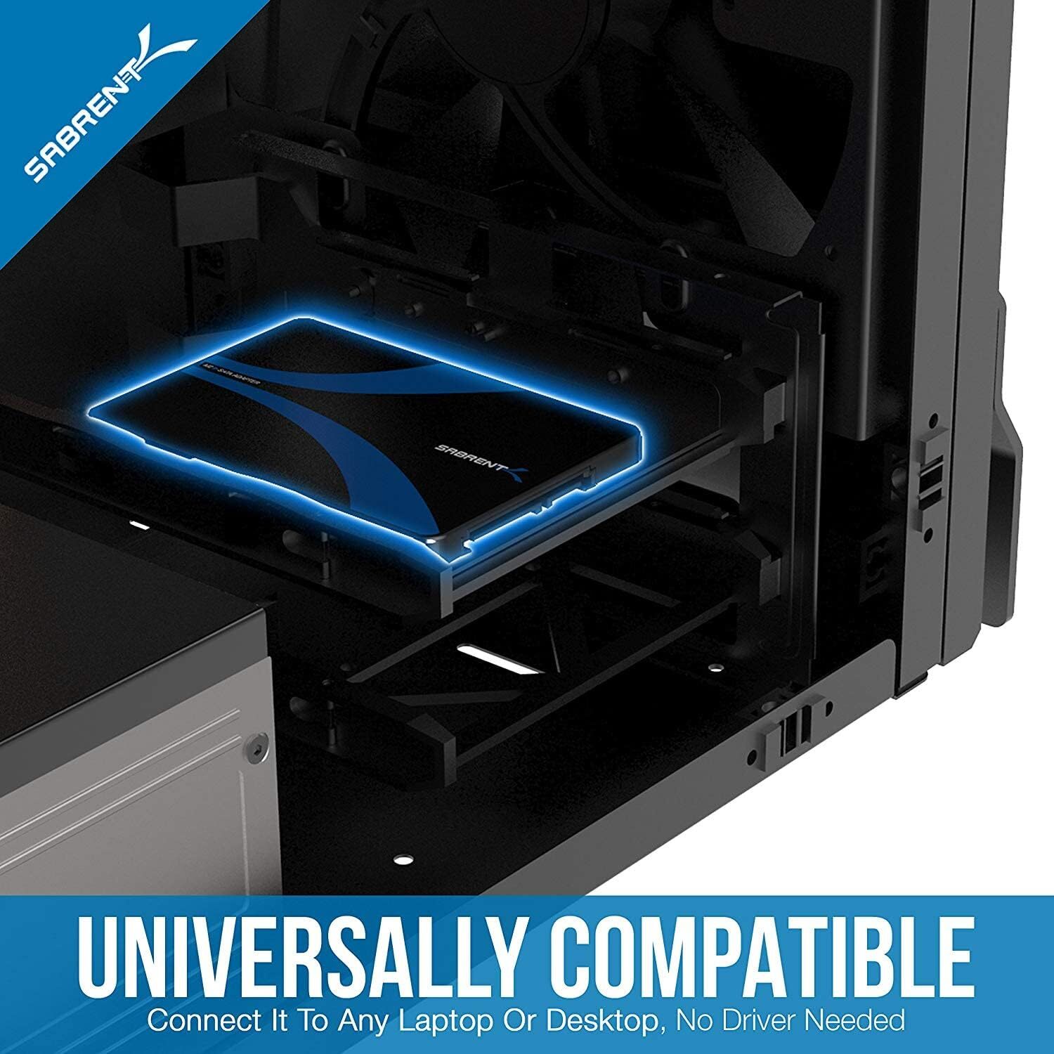 Adaptador De Carcasa De Aluminio Sata Iii M.2 Ssd A Sata Iii De 2,5 Pulgadas…