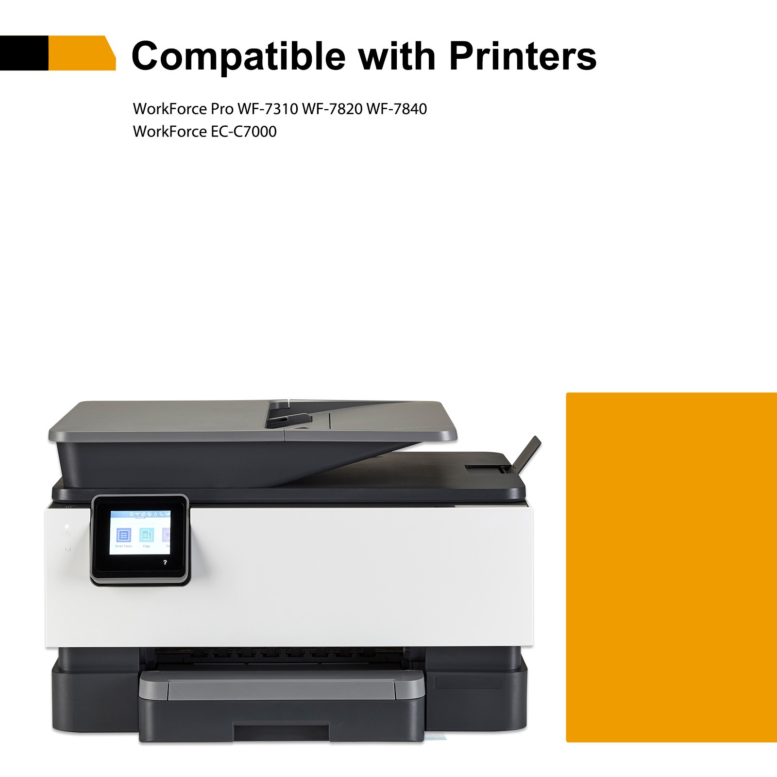 812XL Ink Cartridges For Epson 812 WorkForce WF-7840 WF-7820 WF-7310 EC-C7000