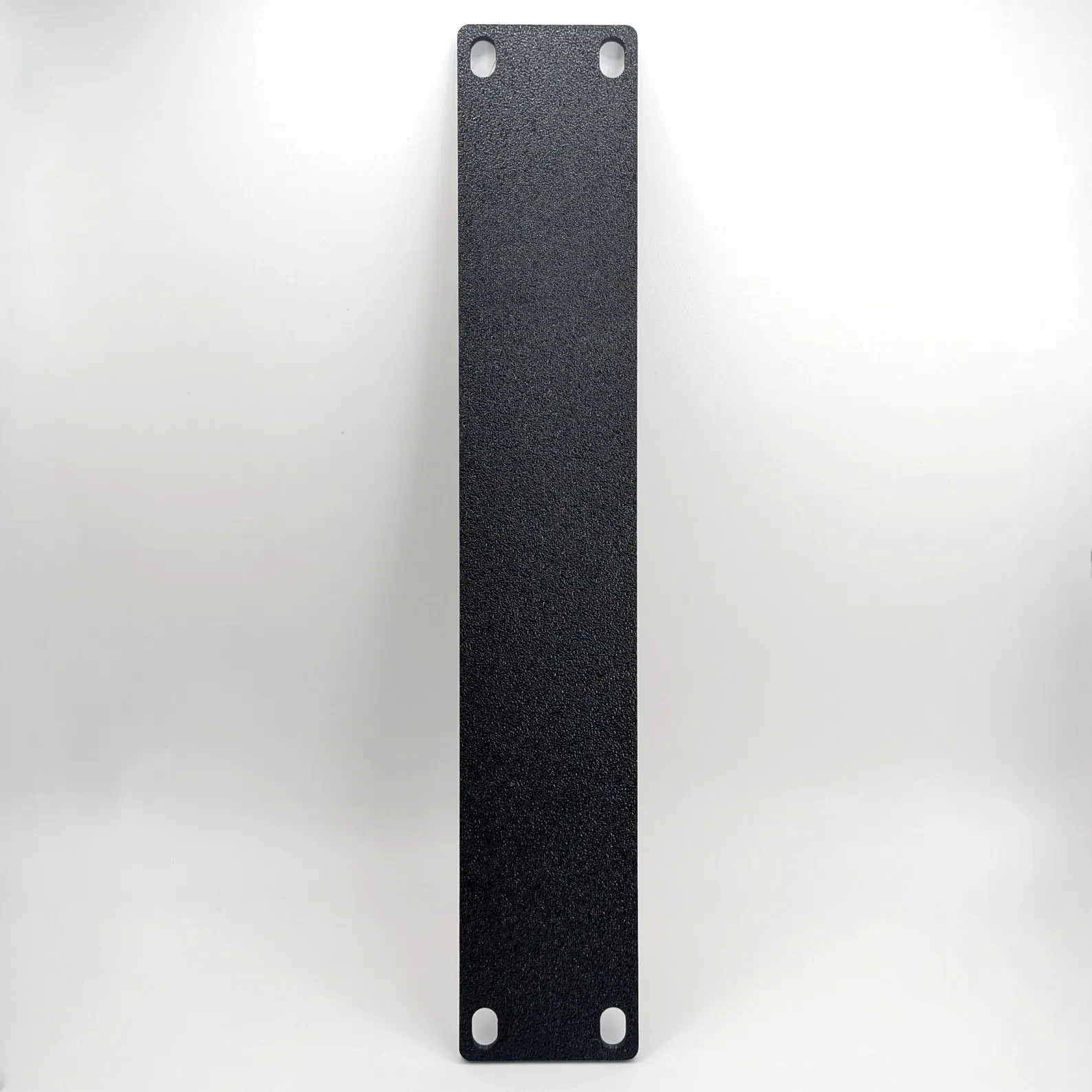 1U Server Rack Blank – 10 Inch Panel – Black or White – Textured PETG