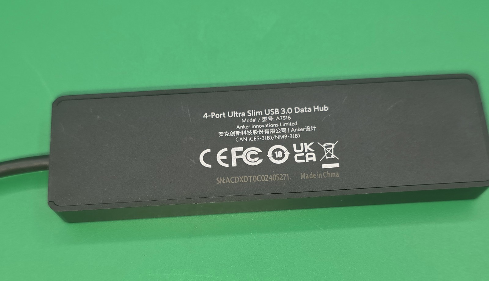Anker AK-A7516012 4-Port USB 3.0 Data Hub