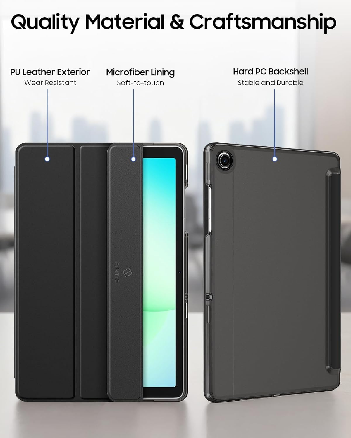 Case for Samsung Galaxy Tab A11 Plus 11 Inch 2025 Translucent Frosted Hard Cover