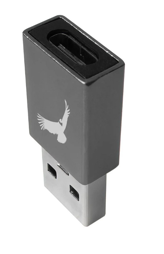Kondor Blue Lot of 2 USB-C Female to USB-A Male 3.0 Adapter 5 Gb/s KB_USBCA_A