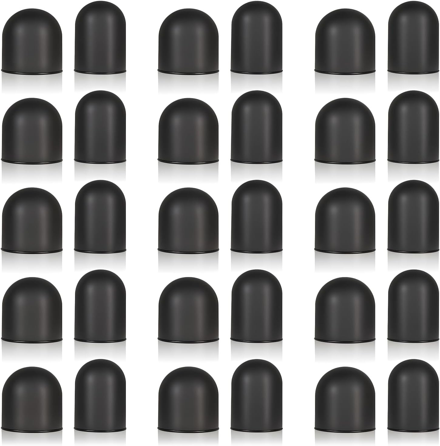 30pc Silicone Stylus Tips 0.2 & 0.28 – Silent Replacement Nibs No Scratch Black