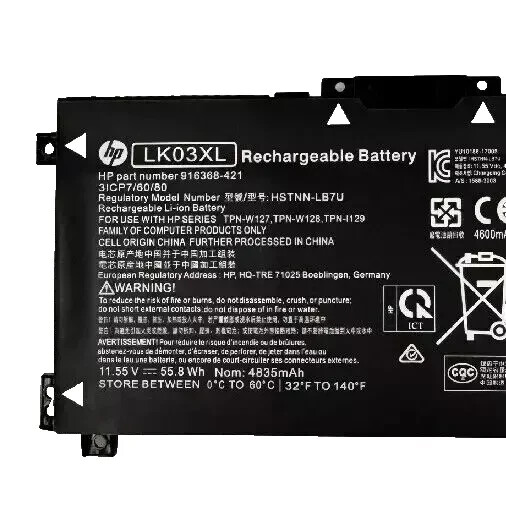 Genuine LK03XL Battery For HP ENVY X360 15m-cn0012dx 15m-cn0011dx 15m-bp112dx