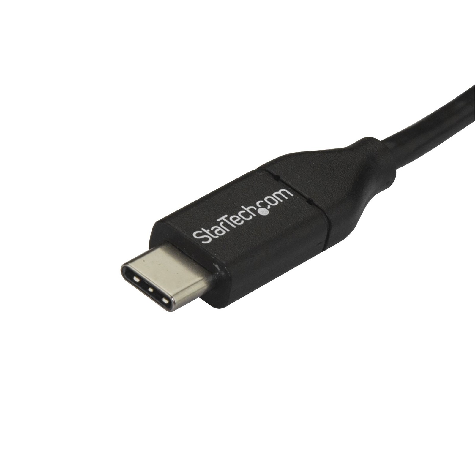 StarTech 6.6ft/2m USB-C to Micro-B Data Cable, USB 2.0 (USB2CUB2M) 6 ft, Black