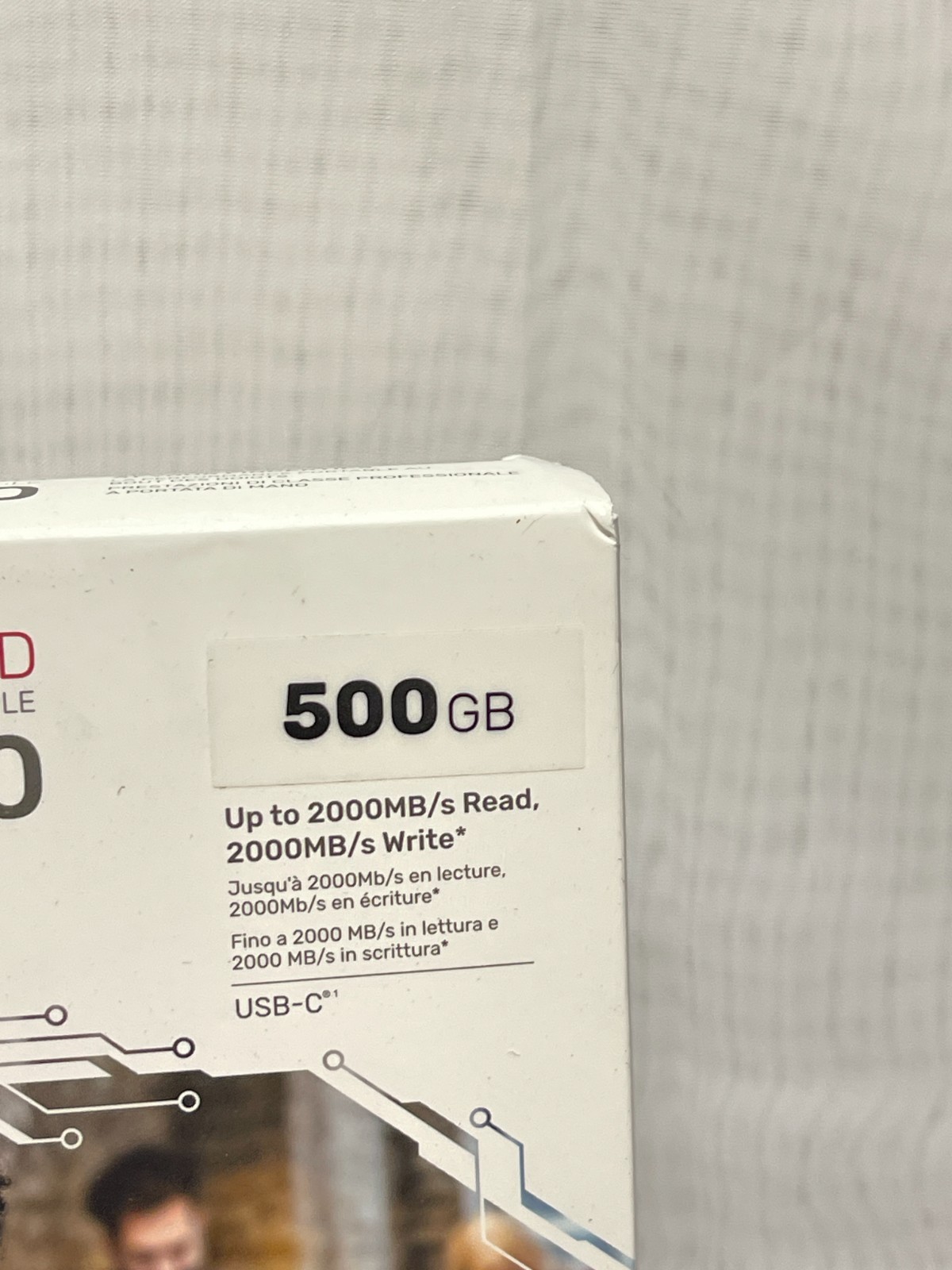 Kingston XS2000 Read/Write 500GB Storage Pocket-Sized External Portable SSD